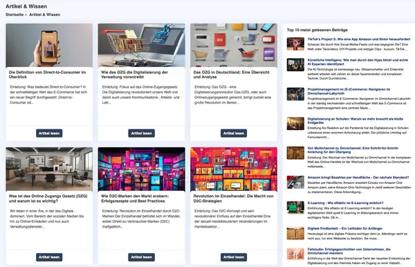 Blog & Artikel