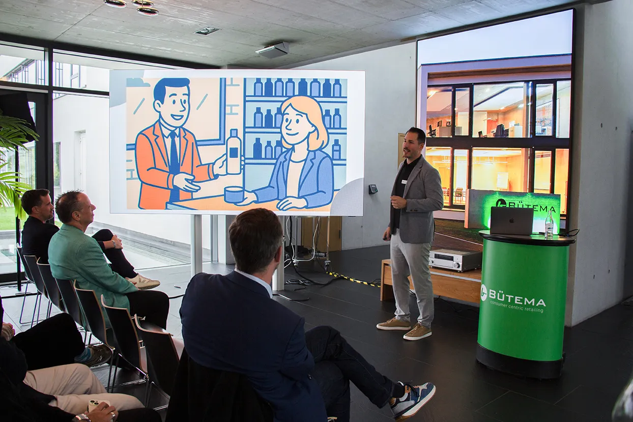 Felix Weipprecht als Speaker beim Bütema Retail Summit 2025