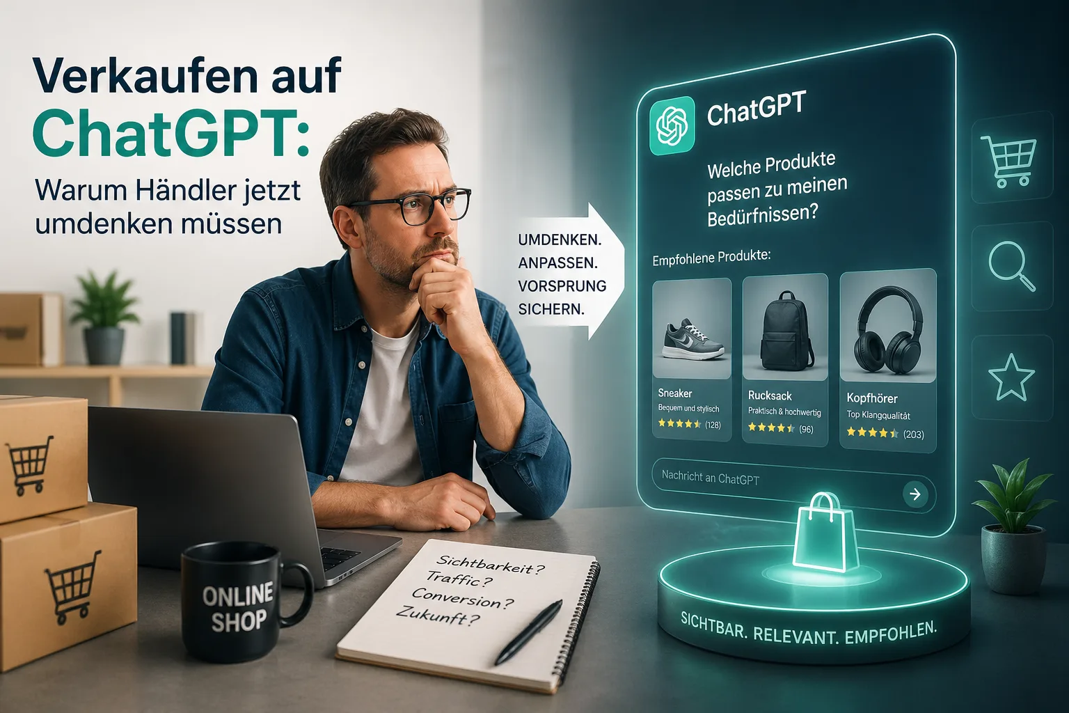 Verkaufen auf ChatGPT: Warum Händler jetzt umdenken müssen